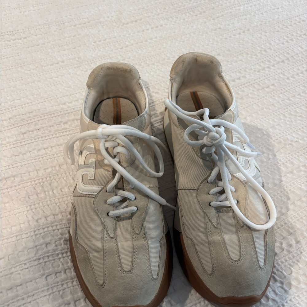 Sam Edelman White Athletic Sneakers